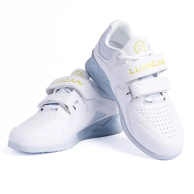 LUXIAOJUN Weightlifting Shoes White