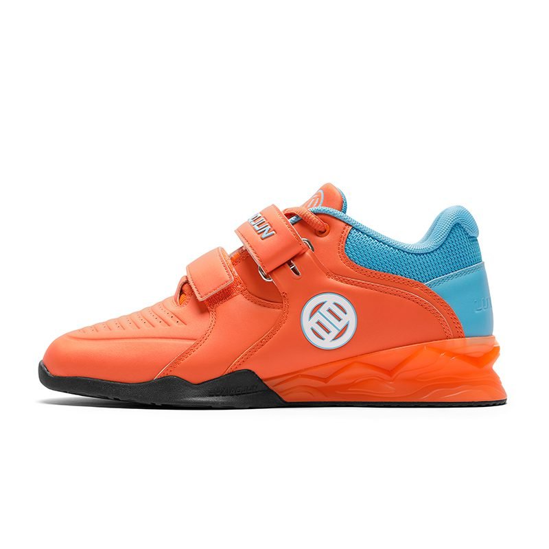LUXIAOJUN Weightlifting Shoes - Power Orange Edition