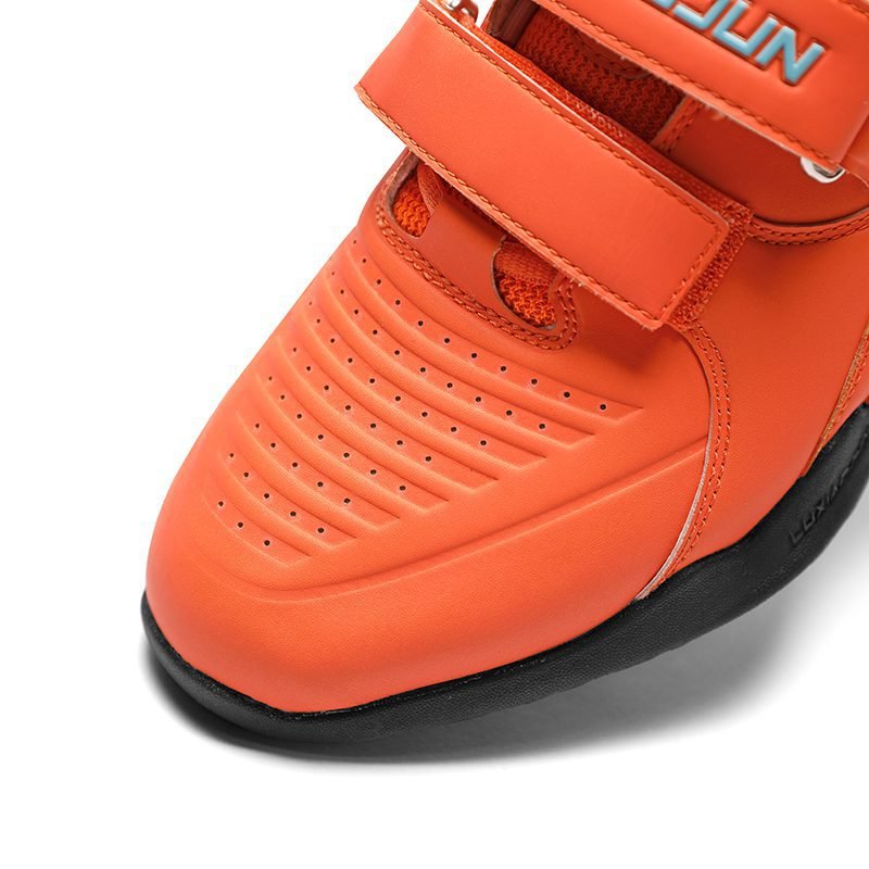 LUXIAOJUN Weightlifting Shoes - Power Orange Edition