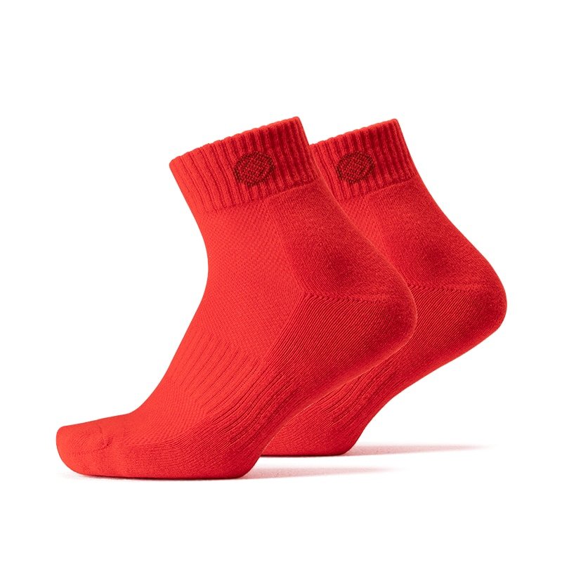 LUXIAOJUN Cushion Crew Socks