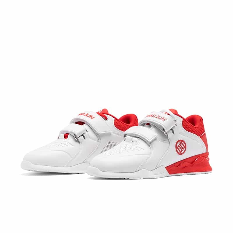 LUXIAOJUN Weightlifting Shoes White Heat Edition