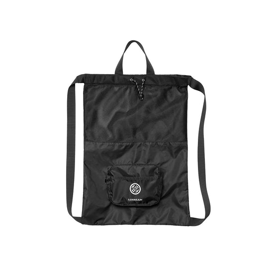 LUXIAOJUN Mesh Drawstring Backpack Training Gymsack