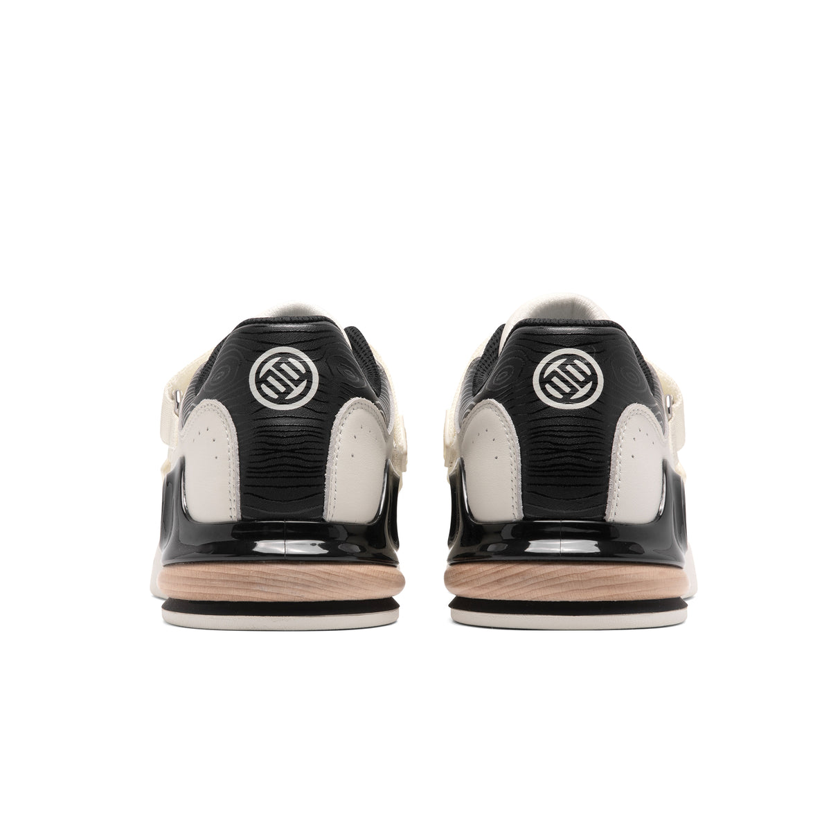 LUXIAOJUN Wooden-Heel Weightlifting Shoes
