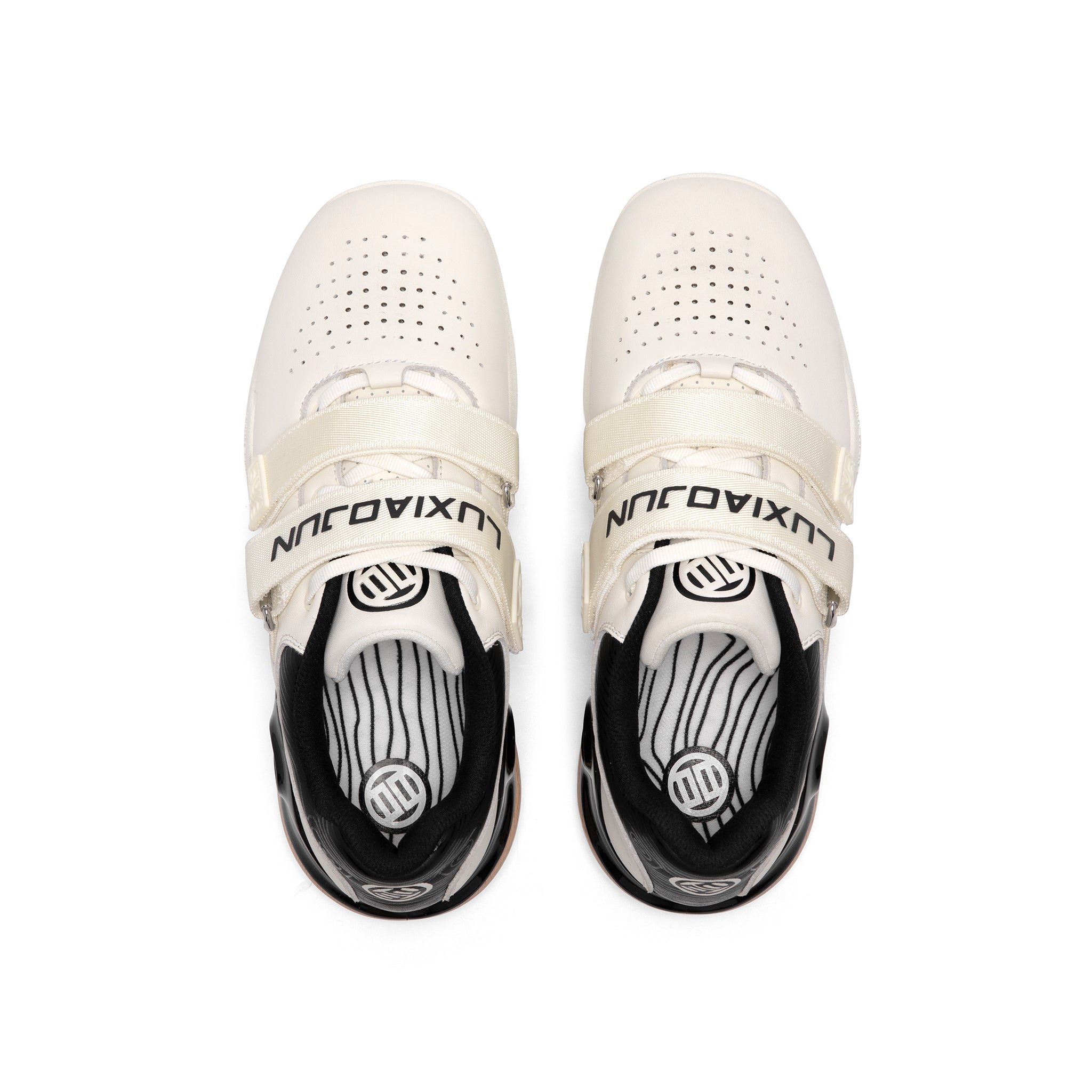 LUXIAOJUN Wooden-Heel Weightlifting Shoes