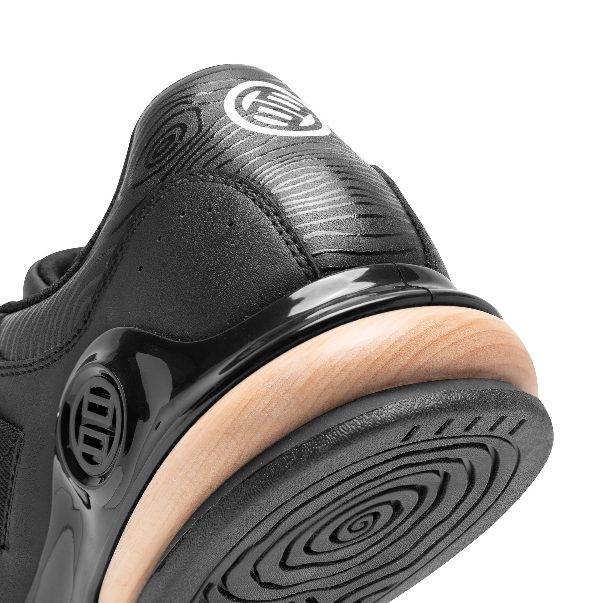 LUXIAOJUN Wooden-Heel Weightlifting Shoes
