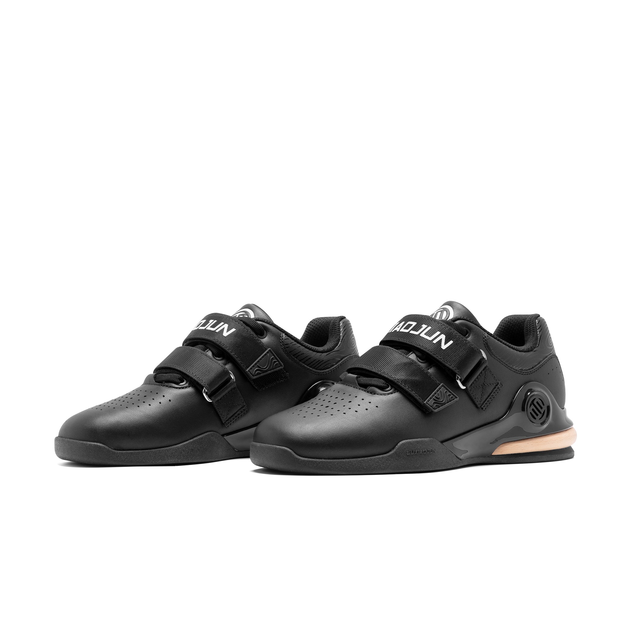 LUXIAOJUN Wooden-Heel Weightlifting Shoes
