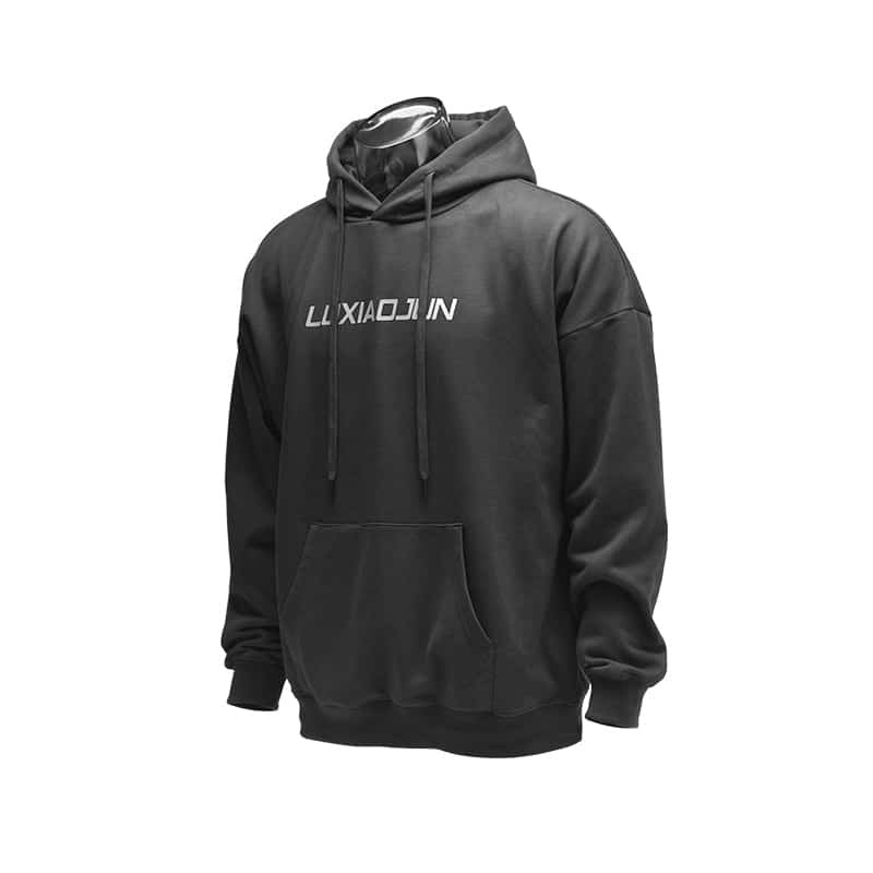 LUXIAOJUN Sportswear Essentials Unisex Oversized Pullover Hoodie
