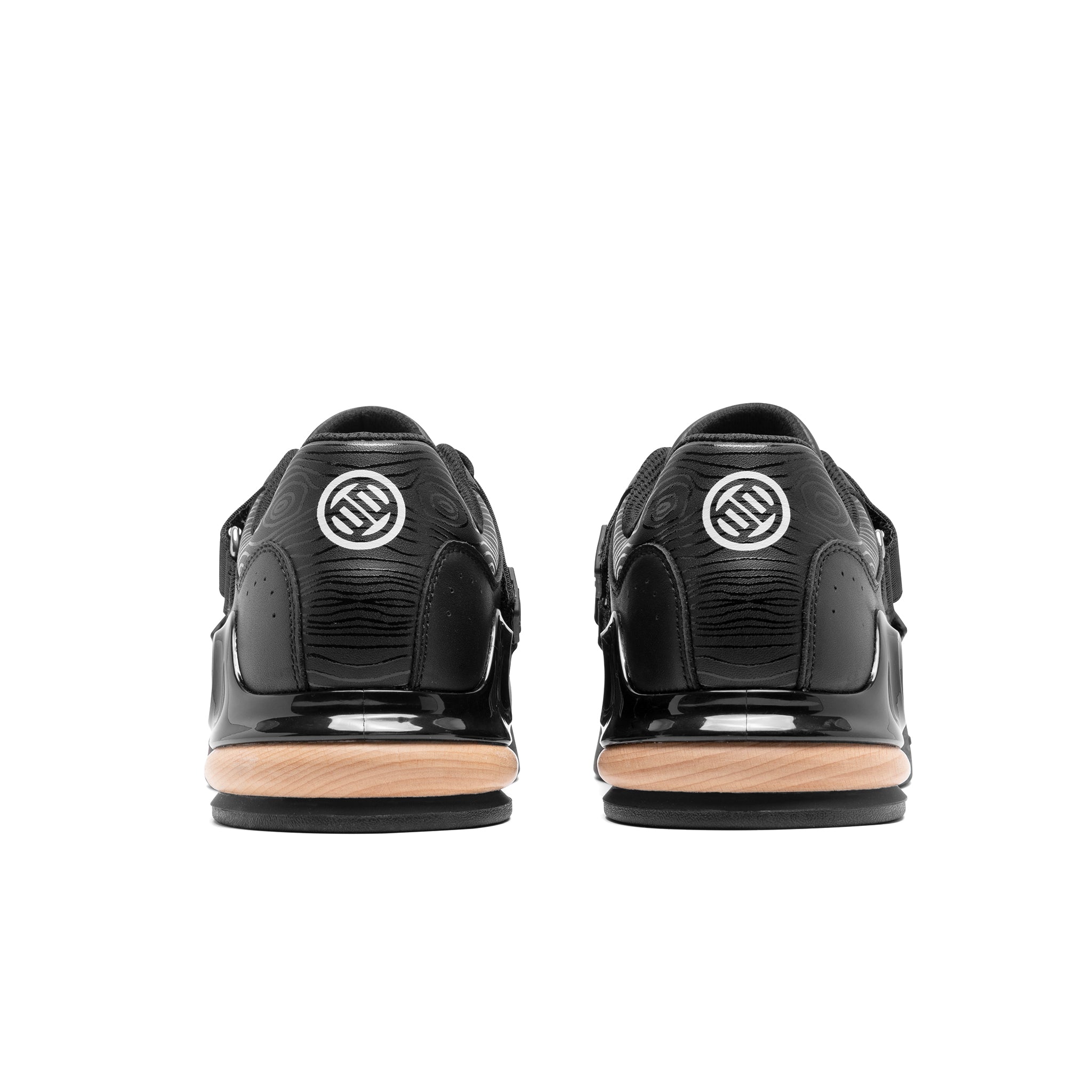 LUXIAOJUN Wooden-Heel Weightlifting Shoes