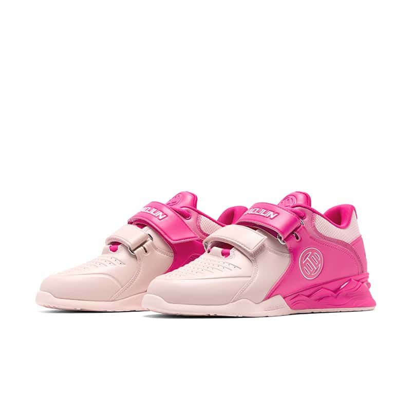 LUXIAOJUN Weightlifting Shoes 'Pinky Berry Boost' Edition