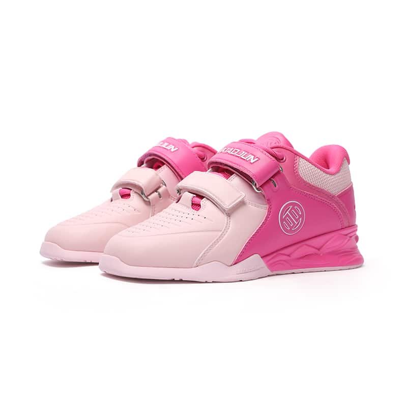 LUXIAOJUN Weightlifting Shoes 'Pinky Berry Boost' Edition