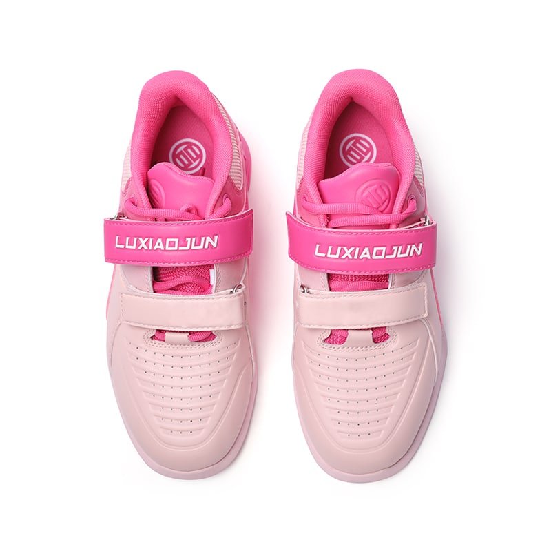 LUXIAOJUN Weightlifting Shoes 'Pinky Berry Boost' Edition