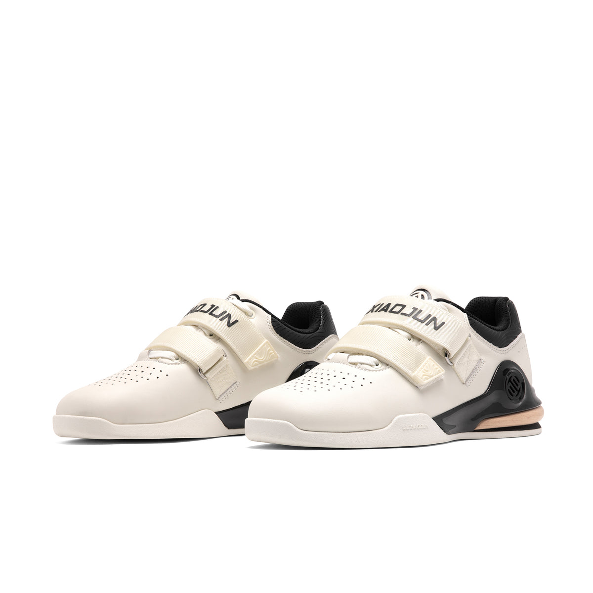 LUXIAOJUN Wooden-Heel Weightlifting Shoes