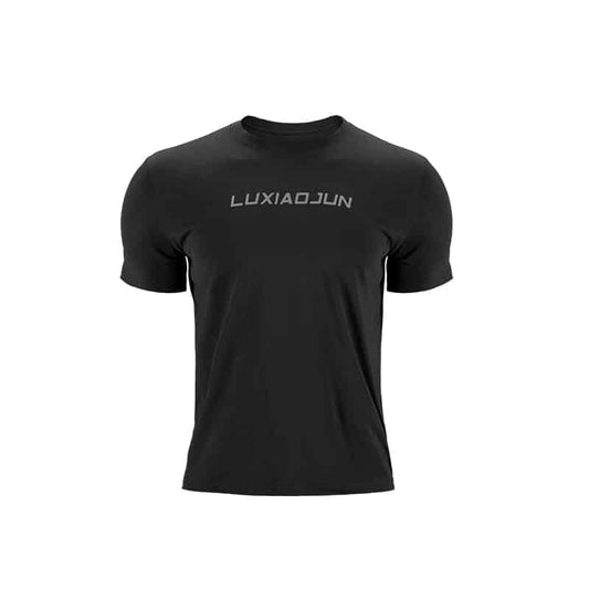 LUXIAOJUN Basic Sportswear Essential  Classic Men's T-shirt