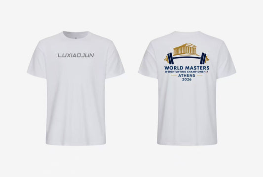 World Masters Weightlifting Championship Athens limited T-shirt (2 souveniers included)
