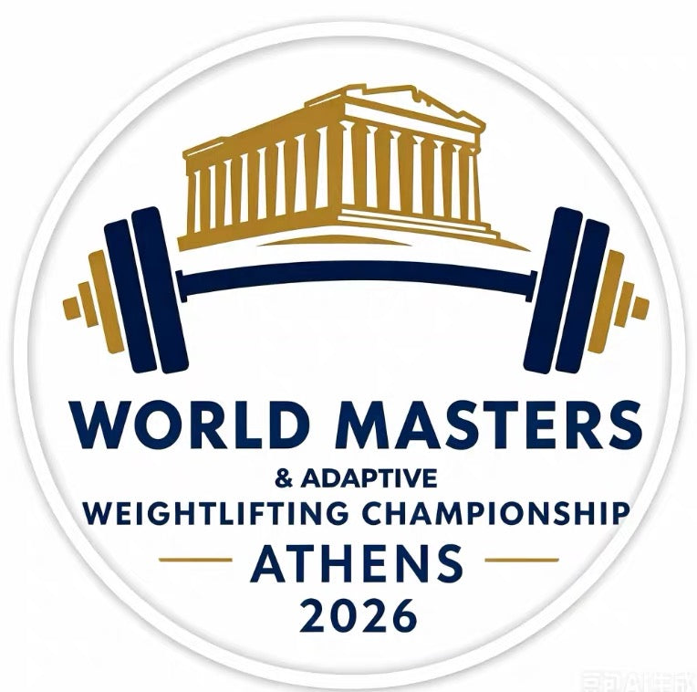 World Masters Weightlifting Championship Athens limited T-shirt (2 souveniers included)