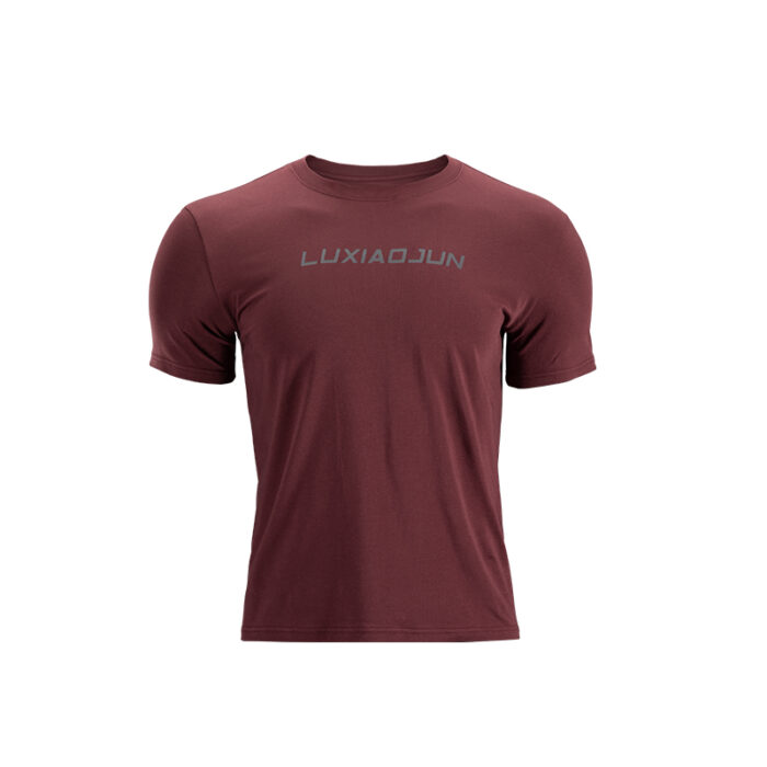 LUXIAOJUN Basic Sportswear Essential  Classic Men's T-shirt - Image 7