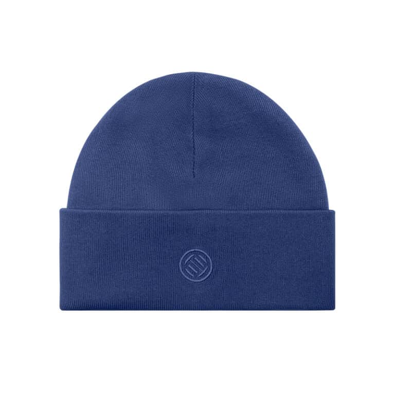 navy blue knit hat