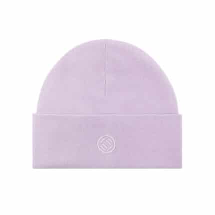 knitted hat purple lilac