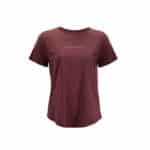 Burgundy Crush Woman Essential fitness T shirt